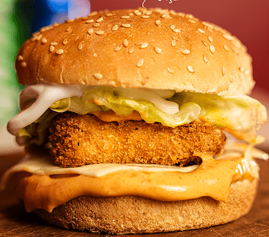 Fast Food menu from Snakkers