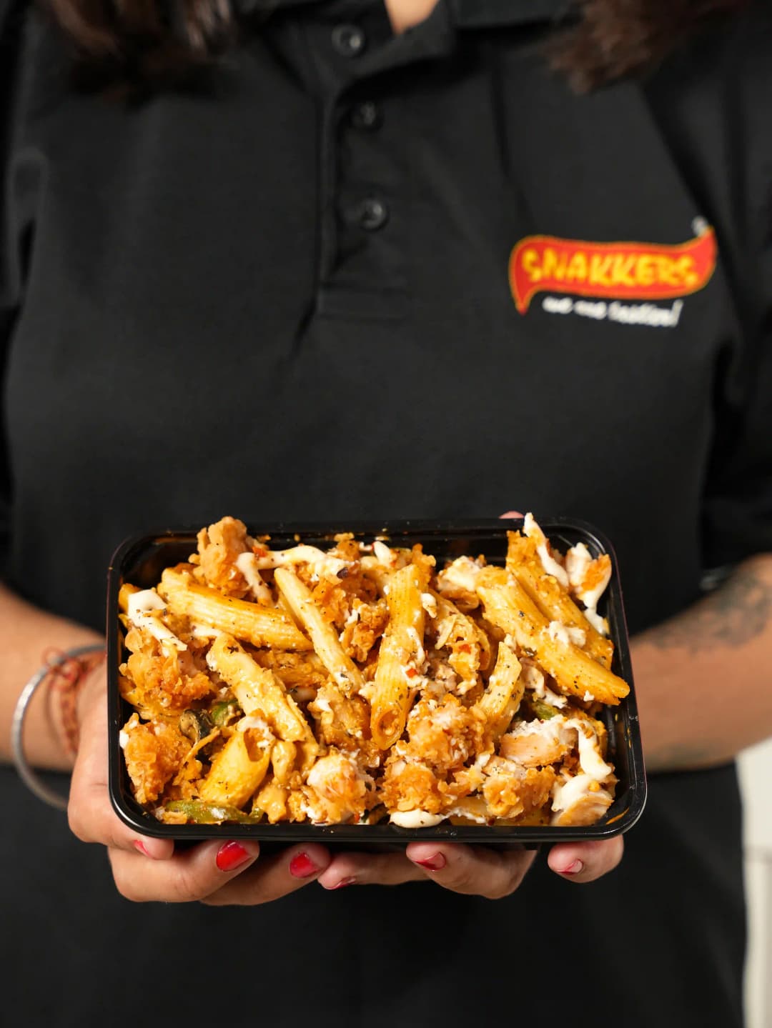 Fast Food menu from Snakkers