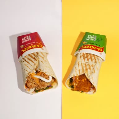 Fast Food menu from Snakkers