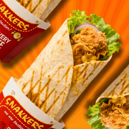 Fast Food menu from Snakkers