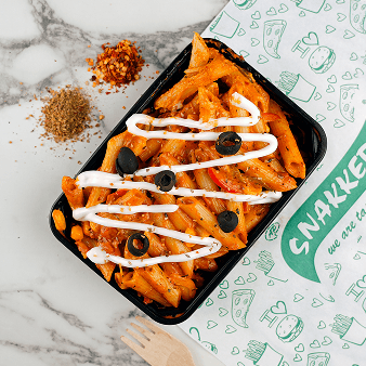 Fast Food menu from Snakkers