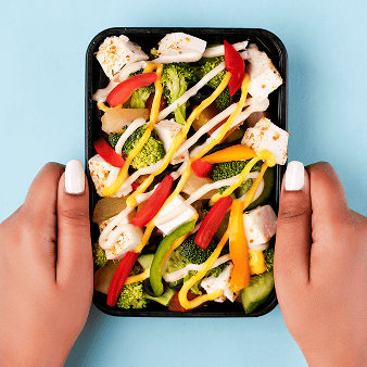 Fast Food menu from Snakkers