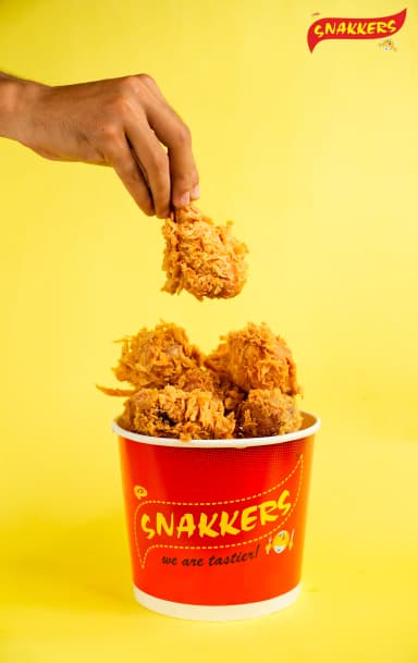 Fast Food menu from Snakkers